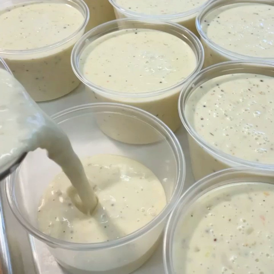 Sauce vin blanc et parmesan