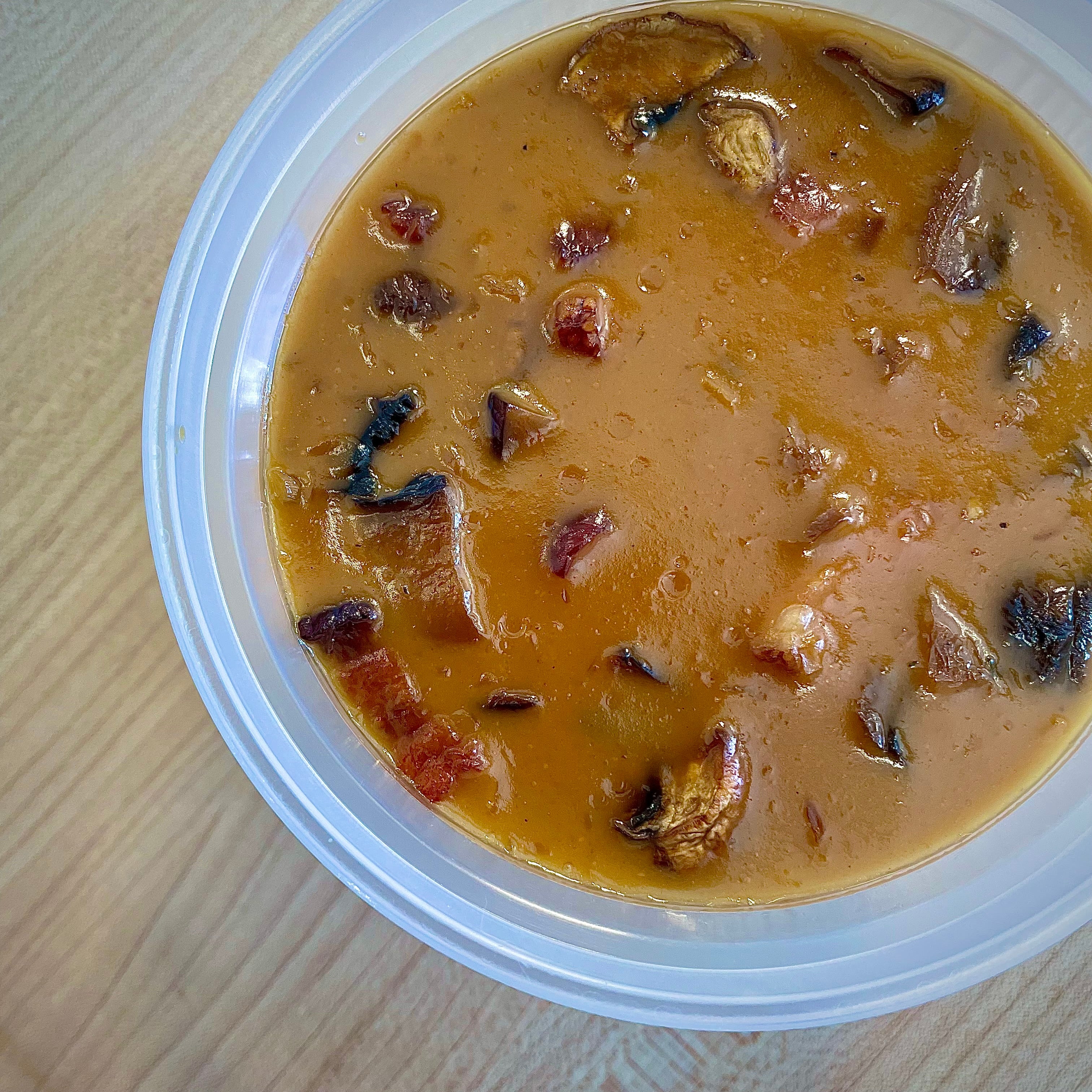 Sauce aux champignons sauvages et bacon